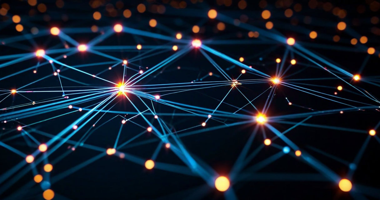 Threat actor infrastructure cluster visualization